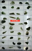 Moldavite, fine top quality, Lot of 125,5g 