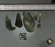 moldavite lot of 5 high end museum quality pcs.of great luster and clarity moldavite lot of 5 high end museum quality pcs.of great luster and clarity