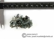 Museum quality Prasem green quartz cluster