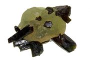 Prehnite on Epidote