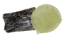 Prehnite on Epidote