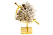 quartz pyrite with stand