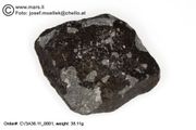 sold!! Carbon.Chondrite, CV3,  Fall, Mexico 38.11g
