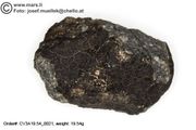 <B><span style="font-family:'arial'; color:red; font-size:15px;">Sold-Verkauft-Vente!</span></B><BR>Allende,Carbon.Chondrite, CV3,  Fall, Mexico 19.54g