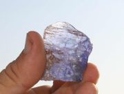Tansanite, blueish