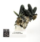 SOLD! Verkauft! Vente top museum grade Prasem cluster