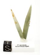 SOLD! top museum grade Prasem cluster