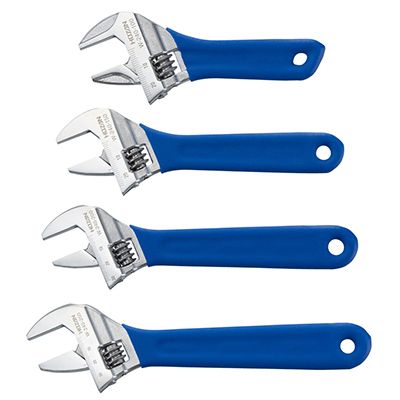 HOZAN Adjustable Wrenches with Soft Grip [NEW]