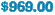 $969.00