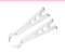 HOZAN P-642A-1 Replacement Tips, Transparent R1.0mm (angled) [NEW]