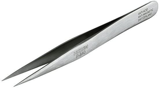 IKASWEBSHOP.com -- HOZAN P-840 Stainless Steel Tweezers