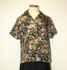 Black Pastel Floral Women's Silk shirt