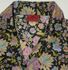 Black Pastel Floral Women's Silk shirt