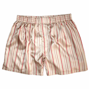 Champagne Stripes Silk Boxers