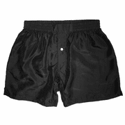 Classic Black Silk Boxers