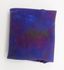 COBALT BLUE SILK TIE DYE POCKET SQUARE