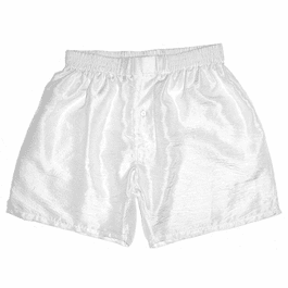 Cotton Silk Boxers Slate