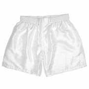 Cool White Silk Boxers