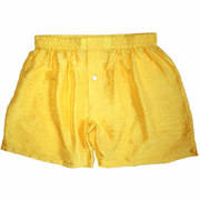 Groovy Saffron Silk Boxers
