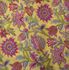 Pink Yellow Floral Women's Silk Shirt