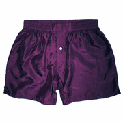 Plum Sangria Silk Boxers