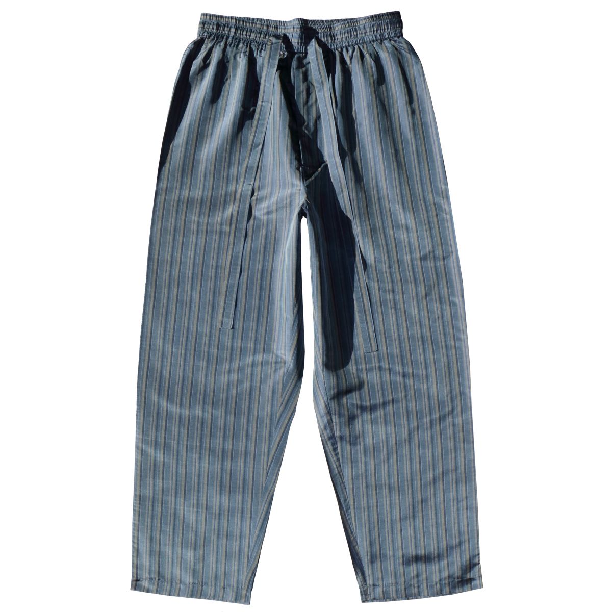 Sapphire Blue Men's Silk Pajama Pants