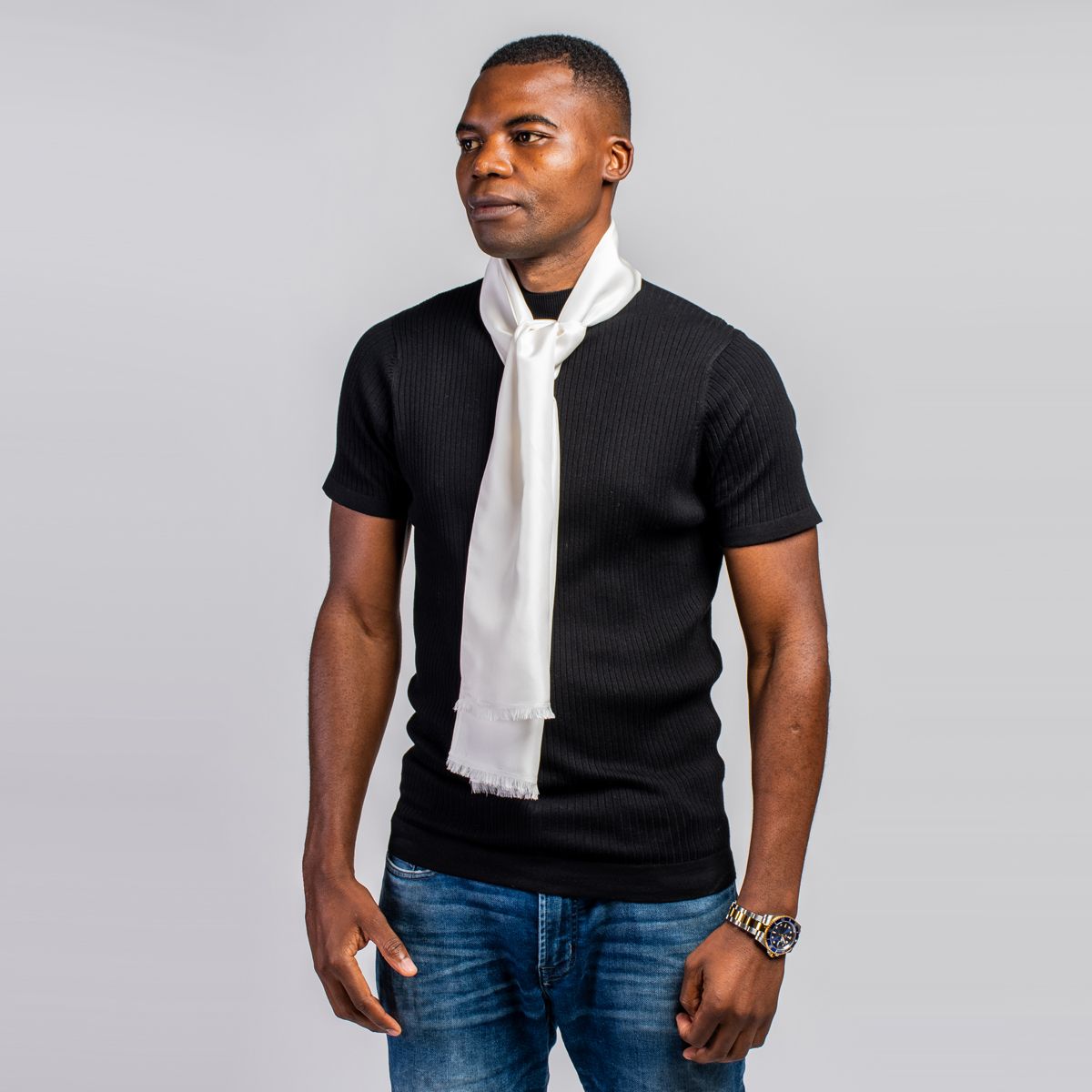 Silk Aviator Scarf