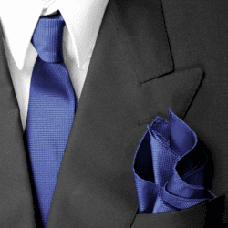 Matching Colors and Patterns in Men's Silk Tie and Pocket Square Sets