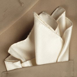 Spot the Difference Between Silk Pocket Squares and Handkerchiefs
