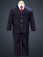 5 pc Suit with Vest in Various Colors - 3m to Size 14