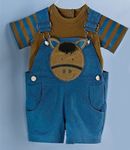 Baby Horsie Shortall Set 0-6M