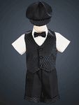 Baby & Toddler Boy's Diamond Vest & Shorts Set - 3m to 4T