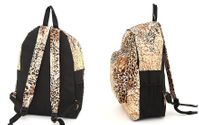 Large Leopard Print Backpack