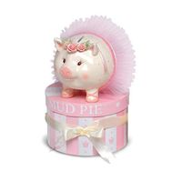 Ballerina Princess Piggy Bank by Mud Pie