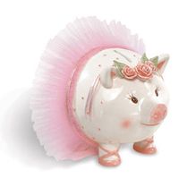 Ballerina Princess Piggy Bank by Mud Pie
