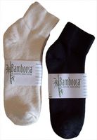 Bamboo Adult 1/4 Socks