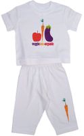 BambooBaby Pants Set  With Veggie Print