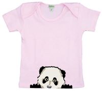 Bamboo Baby Tee - Peek-A-Panda 
