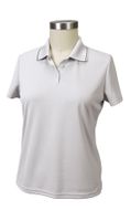 Bamboo Viscose Charcoal Polyester Polo Shirt for Women