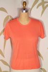 Bamboo Jersey Scoop Neck Tees for Women