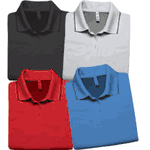 Bamboo viscose fabric Polyester Polo Shirts for Men