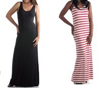 Bamboo   Sleeveless Ankle Length  Ali Maxi Dress