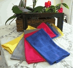 Woven Kitchen Towels With Bamboo Viscose