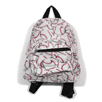 Baseball Print Toddler Backpack