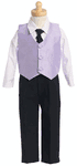 Boys Color Change Vest and Pant Set-Size 6M - 7
