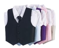 Boys Color Change Vest and Pant Set-Size 6M - 7