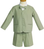 Boys Eaton Suit in Pistachio Green