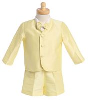 Boys Eaton Suit in white, yellow, orange or black 