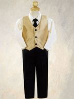 Boys Taffeta Vest and Pants Set
