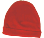 Bulk of 6 Interlock Cotton Baby Beanies